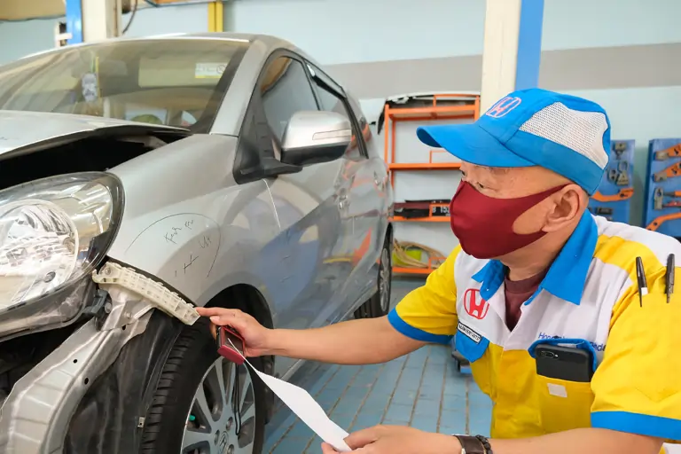 Honda Body & Paint Booking Repair Honda Fatmawati