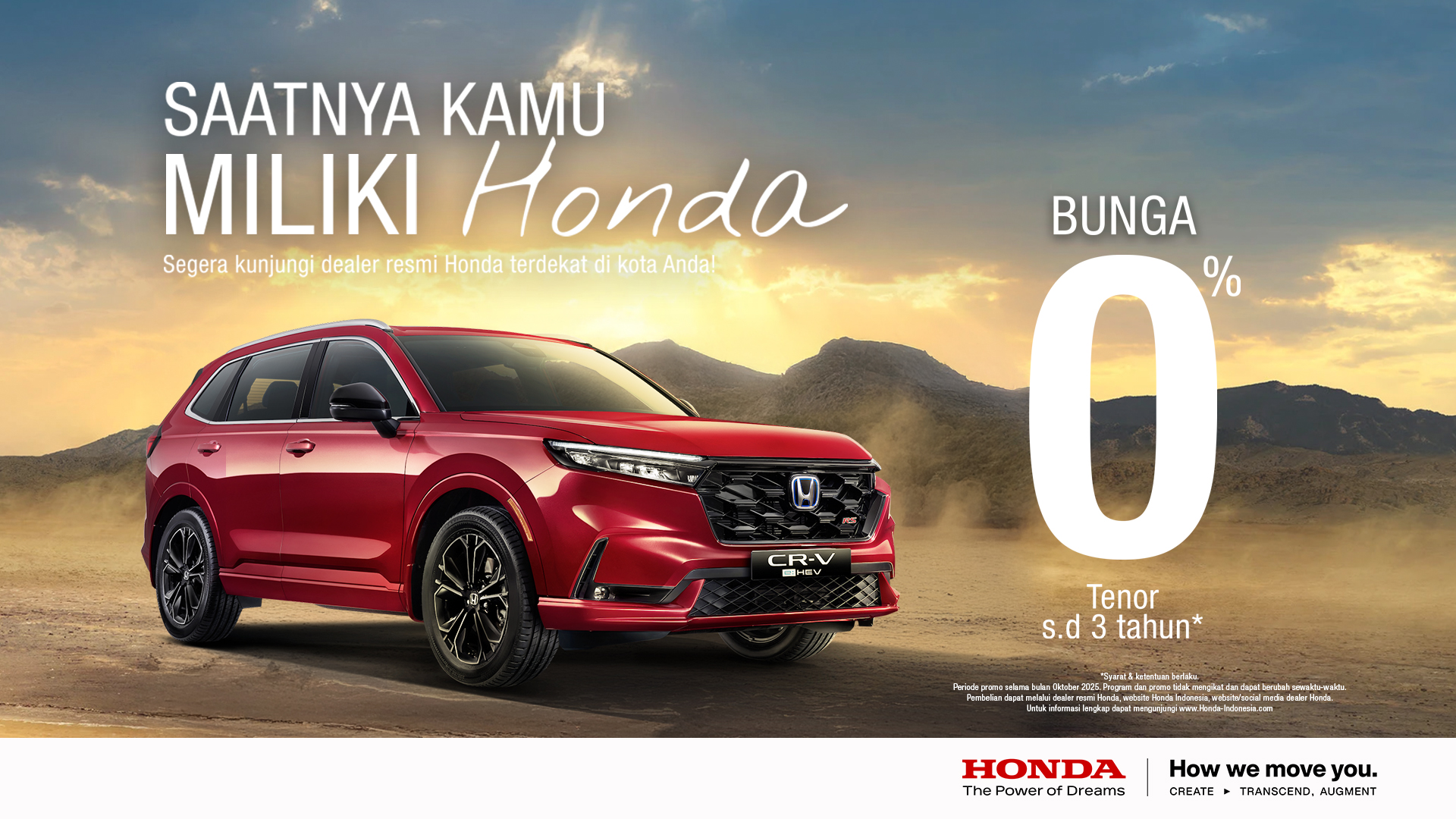 TV_Banner_KV Sales Program CR-V_Okt