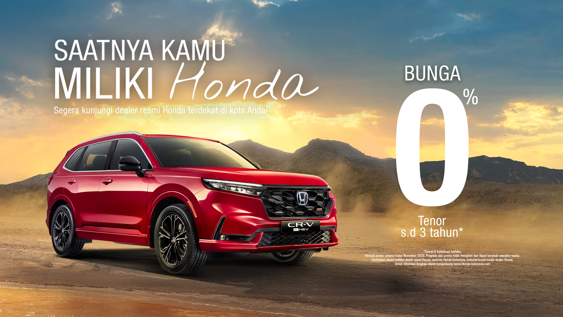 Web Desktop_KV Sales Program CR-V_Nov