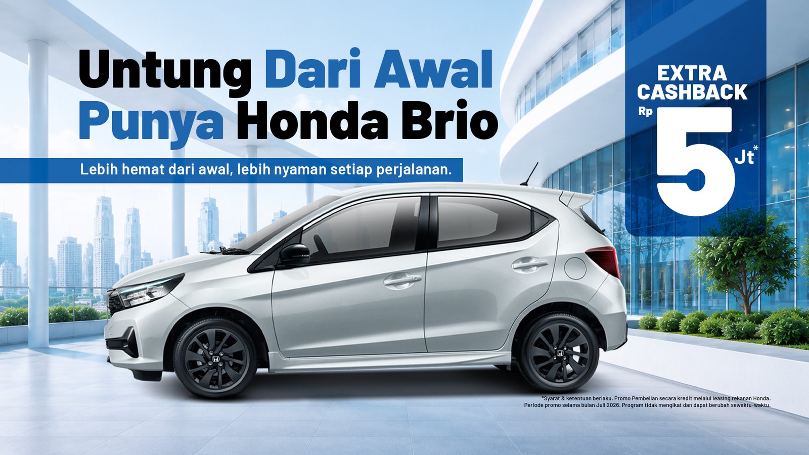 Web Desktop_KV BRIO Extra CashBack July